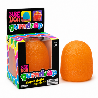 Nee Doh Gumdrop — Orange